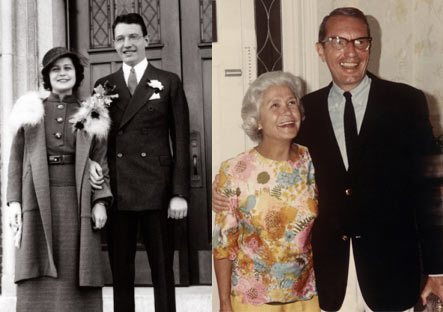 The Wilsons, in 1933 and later in life.                    “If education won’t bring us the know-how to devise a better tomorrow, where do we get it?” --Joseph Wilson